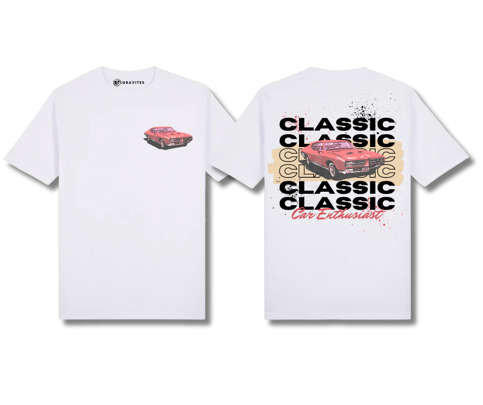 TG: Classic Car - White