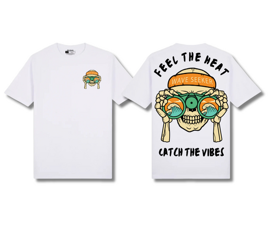 TG: Feel The Heat Catch The Vibes - White