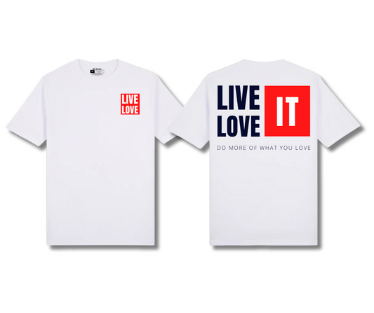 TG: Live It Love It-White